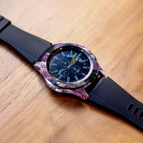 Samsung_Galaxy Watch 46mm_Purple_Flower_4
